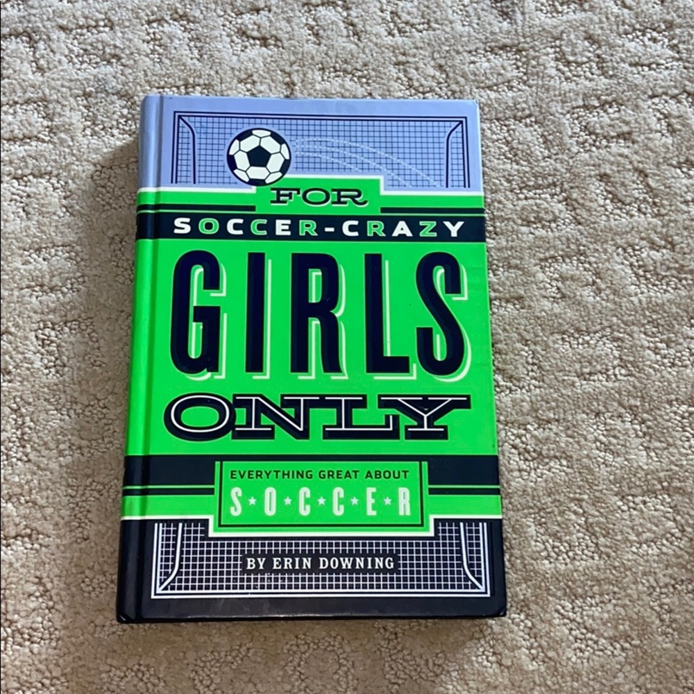 Soccer crazy girls only book. ⚡️⚡️⚡️
